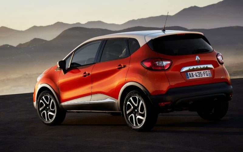 Nuova Renault Captur per il noleggio a lungo termine