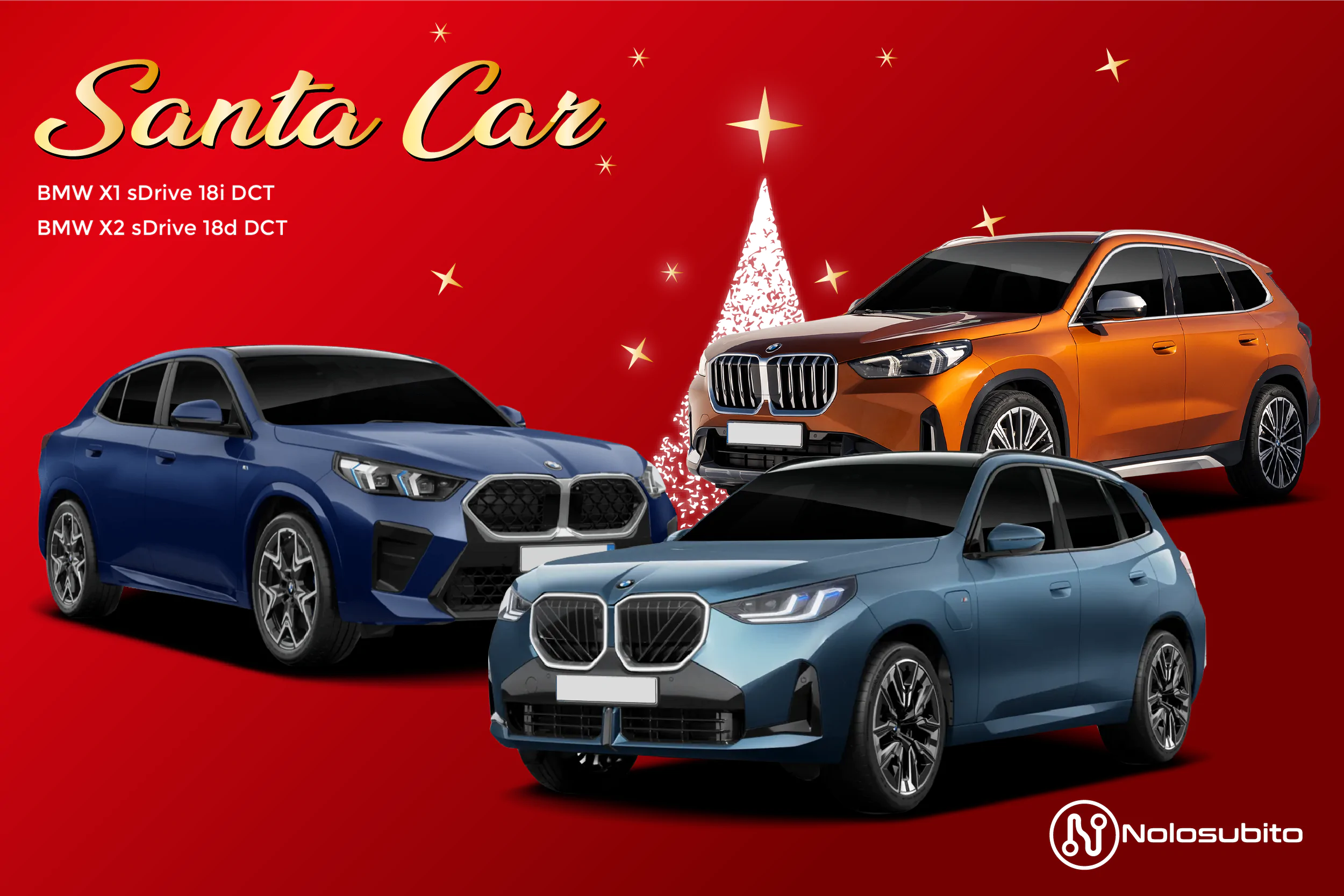 Il Santa Car dai regali inaspettati! BMW X1 X2 x3