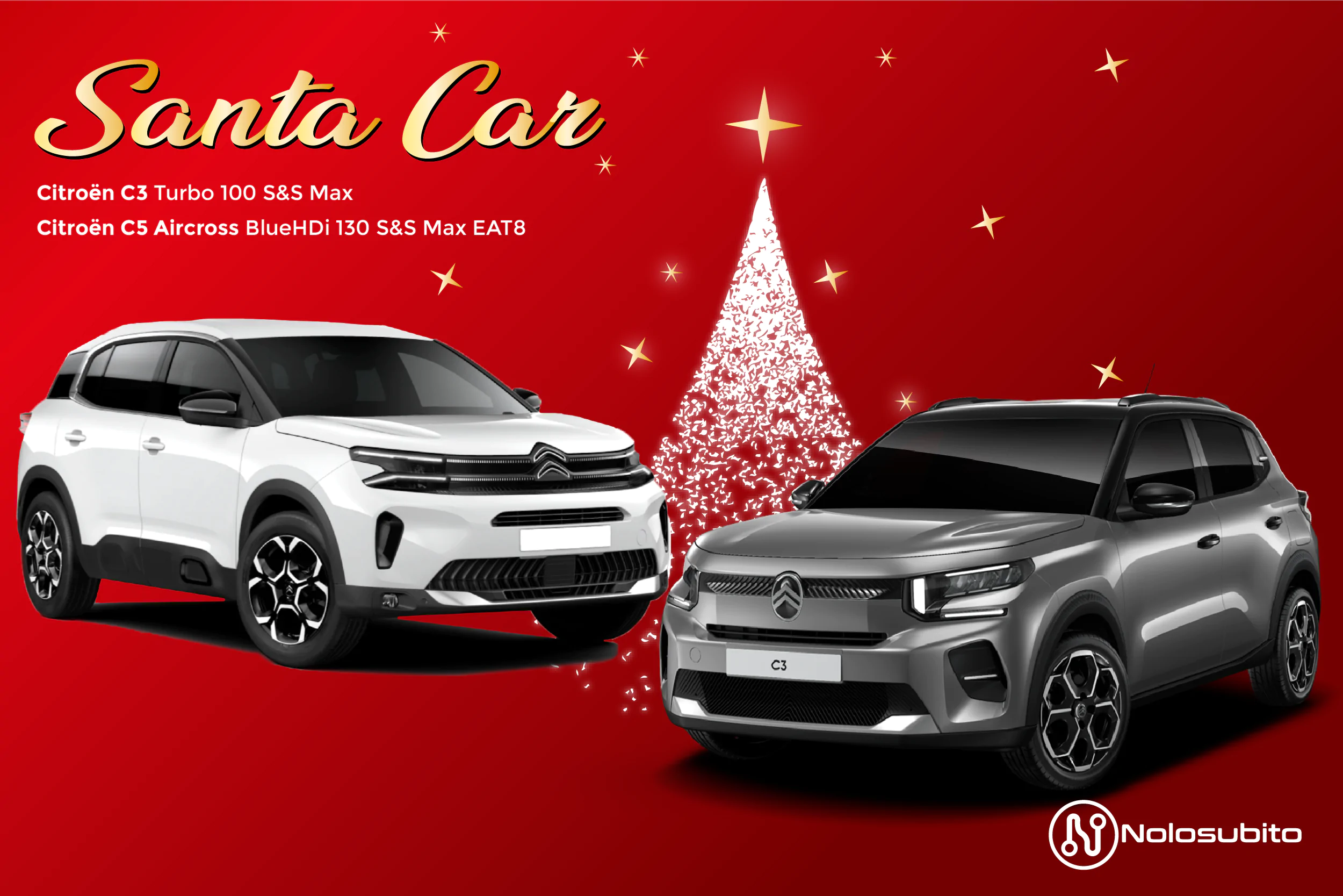Il Santa Car dai regali inaspettati! Citroën C3 e C5 Aircross